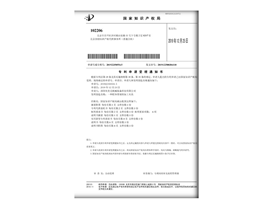 Product patent certificate